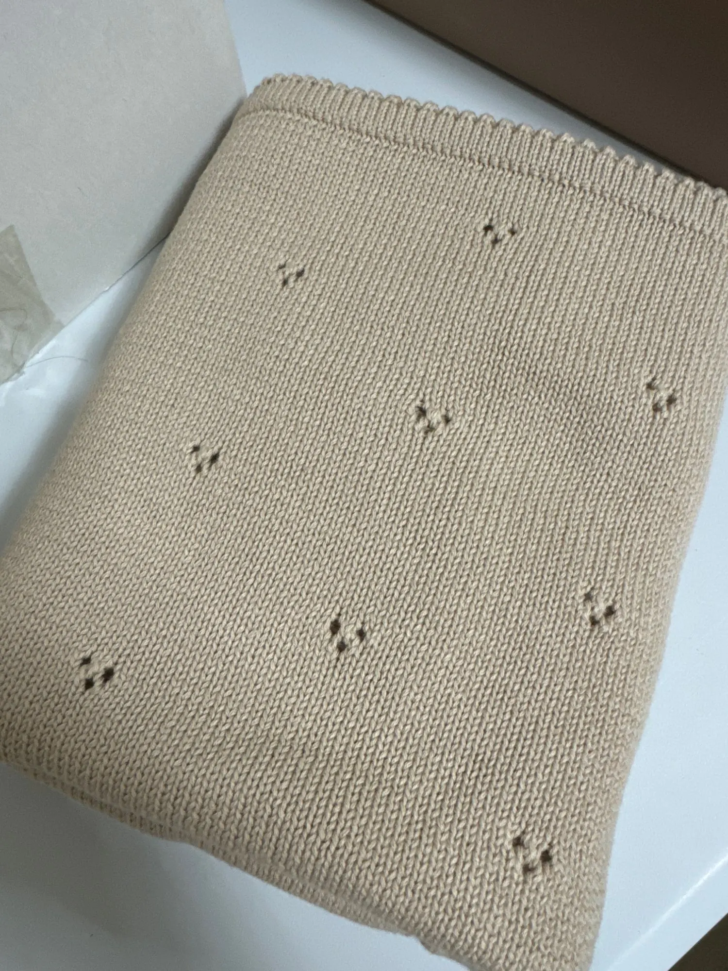 Baby Blankets Super Soft Neworn Infant Babies Boys Girls Cotton Knit Sleep Quilts Covers for Stroller 90*70cm Kids Throwing Mats photo review