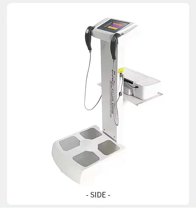 Professional Intelligent Human Body Fat Scale Element Health Analyzer Machine Printer Body Composition with Result Sheet