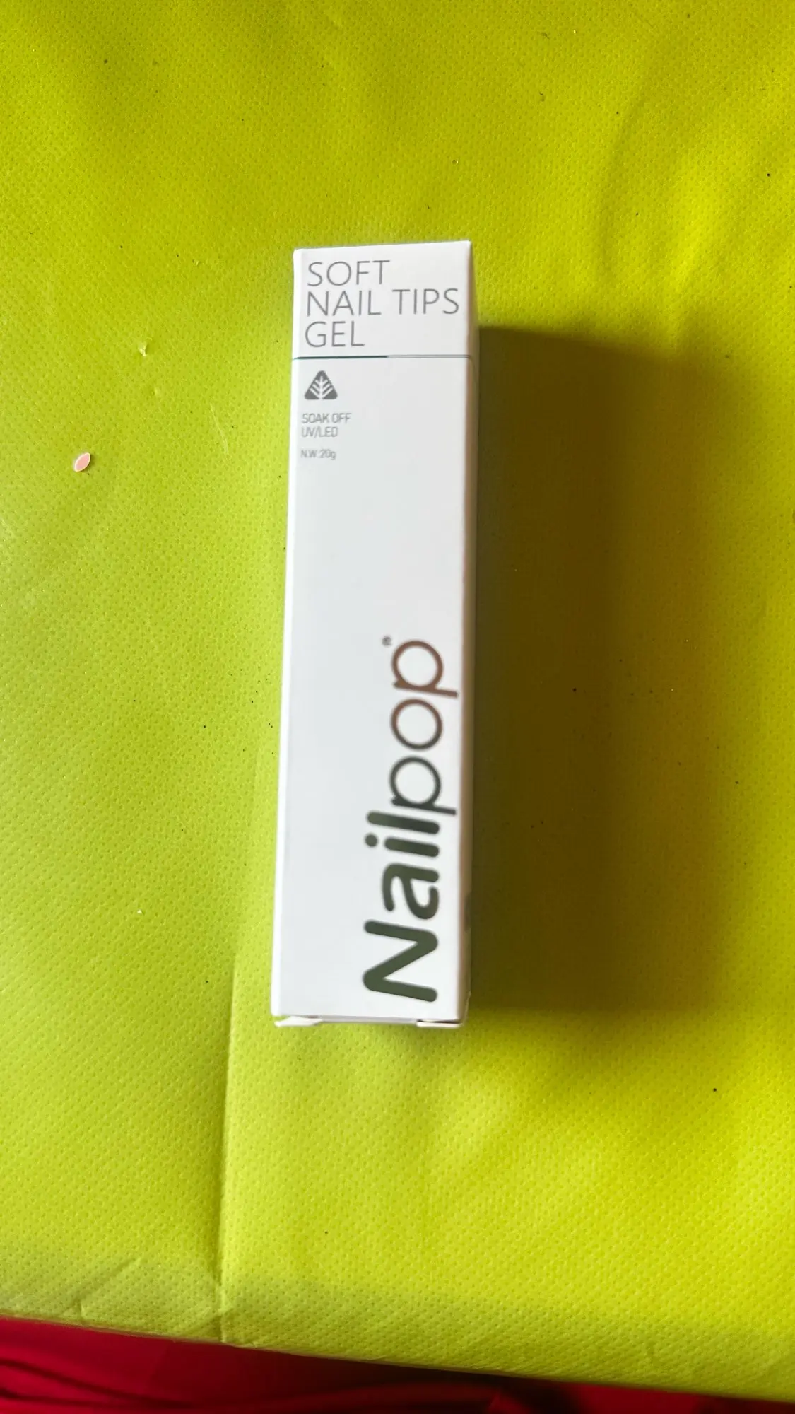 Nailpop Pro Soft Nail Tips Gellim 20g självhäftande falska naglar Långvarig blötläggning UV Gel Nagellack Manikyrprodukter för naglar photo review