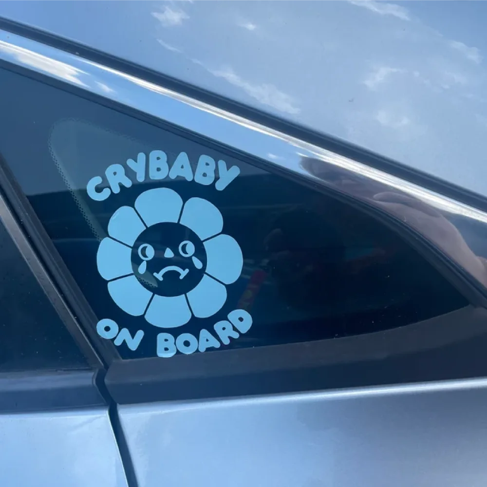 Baby on Board Car Stickers Cute Design Vinyl Decal Auto Exterior Decoration Accessories Car Bumper Sticker Window Decals - Image 3