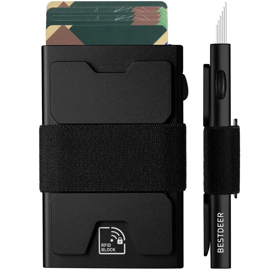 Slim RFID Blocking Wallet for Men and Women