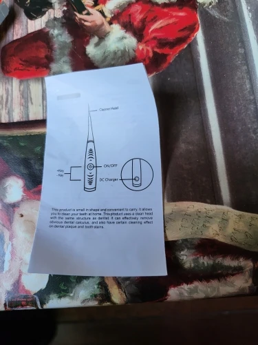 DentalCare™ Aparelho Dental Elétrico Ultrassônico Removedor de Placas e Manchas photo review