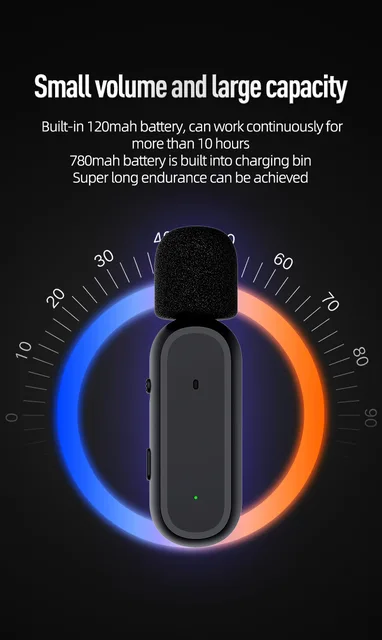 Microfono Lavalier Wireless Con Custodia - Per IPhone, Live E Registrazione - Foto 4