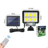LED Solar Split Wall Lamp 3 Mode Waterproof Motion Sensor Lamps Garden Street Lighting Solar Lamp For Garage Security Wall Light 4