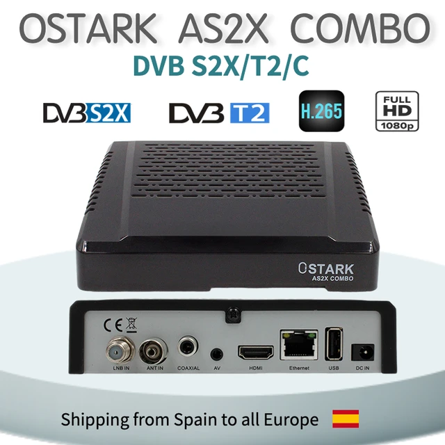 Spark Decodificador Digital Para TV TDT-T2 S-38T2/M