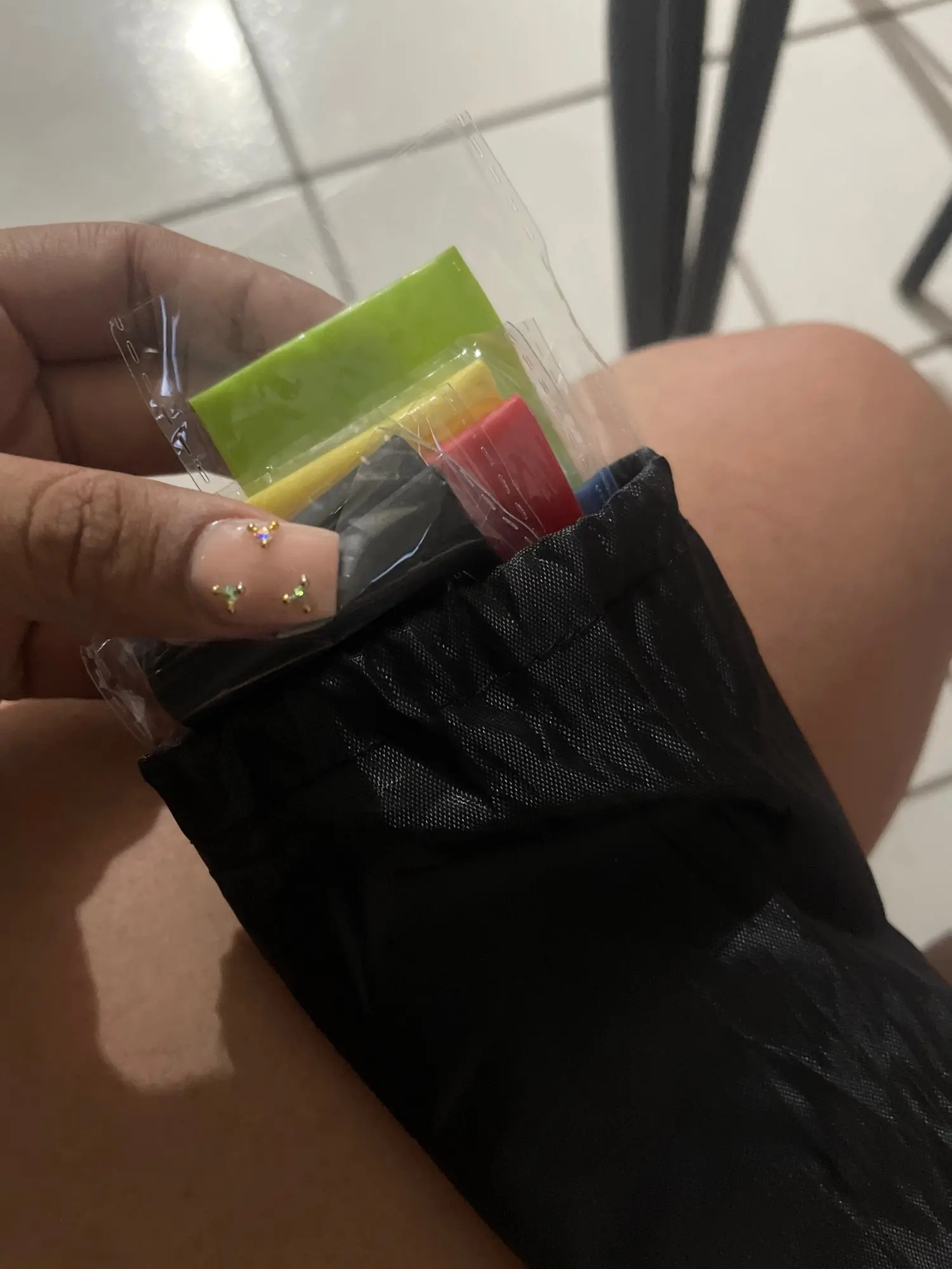 Cross-border Dedicated Yoga Latex Tension Ring Elastic Band Thin Legs Hip Lift Resistance Band photo review