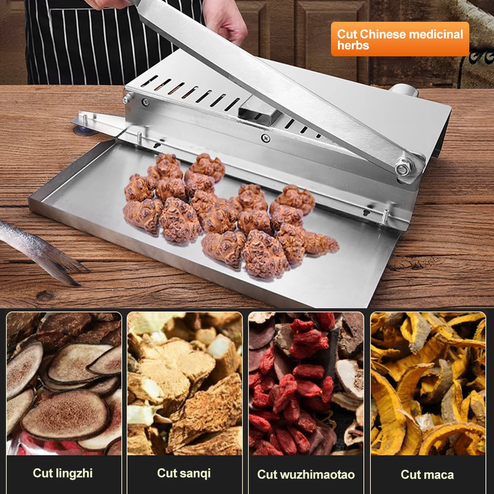 Food Beef Cutter Slicing Stainless Steel Fish Frozen Meat Bone Chopping Knife Easy-Clean Home Cutting Kitchen Tool