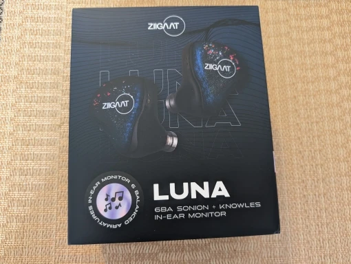 Linsoul ZiiGaat Luna 6BA Studio IEM Monitor Handcrafted Quality