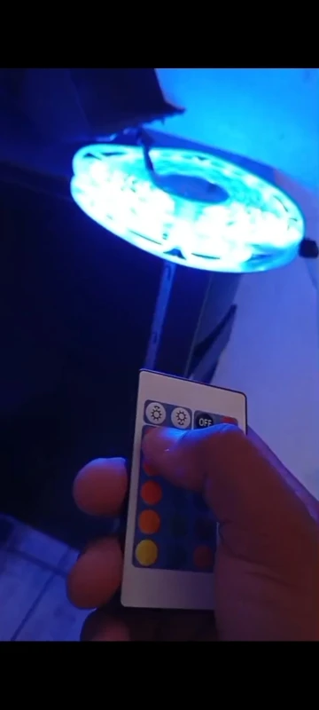 Fita Led Rgb 5050 Rolo 5m Ip65 + Controle + Fonte 12v Bivolt photo review