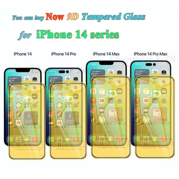 For iPhone 14 13 Pro Max Glass Screen Protector 2