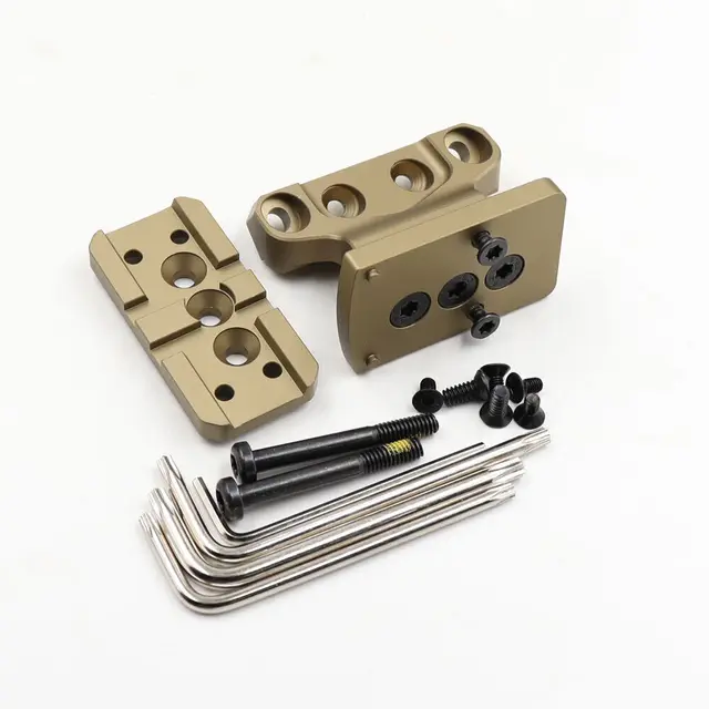 Tactical Scope Optic Base Mount For ACOG VCOG For T2 T1 /RMR Offset