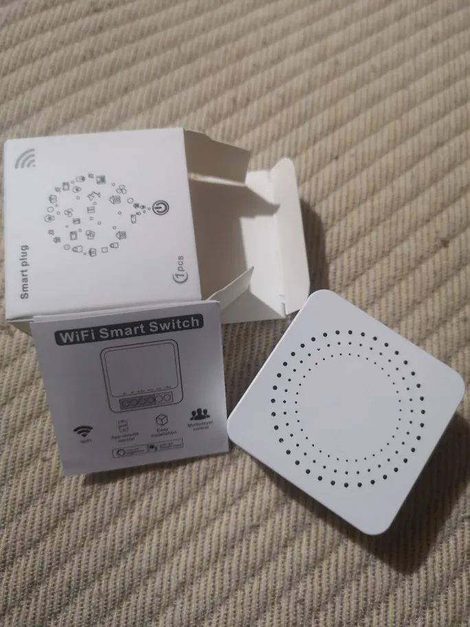 16A WiFi Двупосочен Интелигентен Превключвател Безжично Управление за Осветление Съвместим с Alexa и Google Home photo review