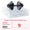 48-Bottle Transparent Nail Polish Organizer. Features an Adjustable Divider and Double-Side Design. Ideal for Gel Nail Polish 2