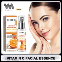 Vitamin C Facial Essence Shrinking Pores Oil Control Firming Skin Moisturizing Improving Puffiness Skin Care Collagen Face Serum