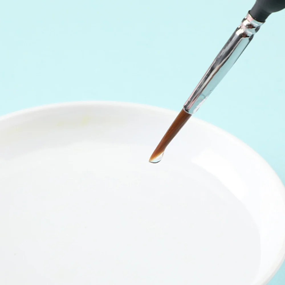 3Pcs/11Pcs 소형 후크 라인 펜 수채화 부드러운 머리 유화 여분의 머리 손으로 그린 ??브러시 구 아슈 아크릴 그림