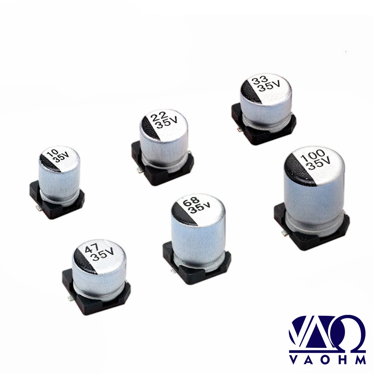 Lotto Di Condensatori Elettrolitici SMD In Alluminio - Foto 7