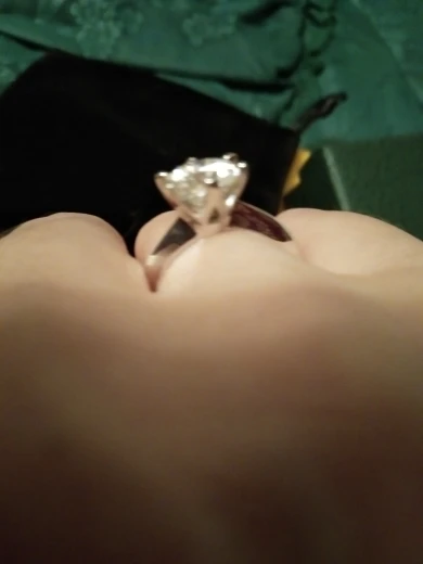 Sparkl365 Moissanite™ FLEURIS Solitaire Ring [18k White Gold over Silver S925]