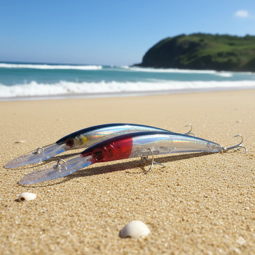 Leurre de pêche HENGJIA 17cm 23.5g Minnow avec yeux 3D - Appât artificiel plongeant 2.5m pour carnassiers