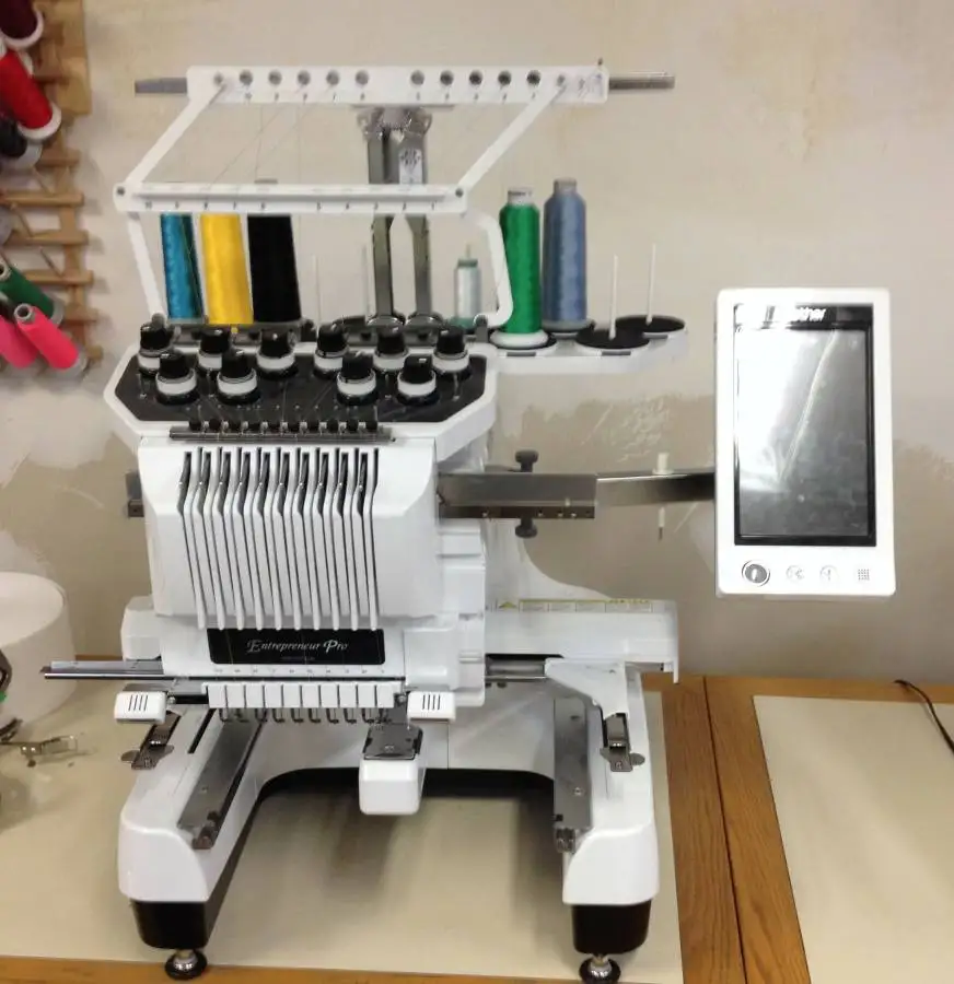 Discount Offer New Brother pr1000e 10 needle embroidery machine With 1 year warranty
