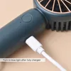 Mini Fan USB Fan Handheld Portable Fan Buckle Charging Silent for Office Outdoor Travel Student Summer 6