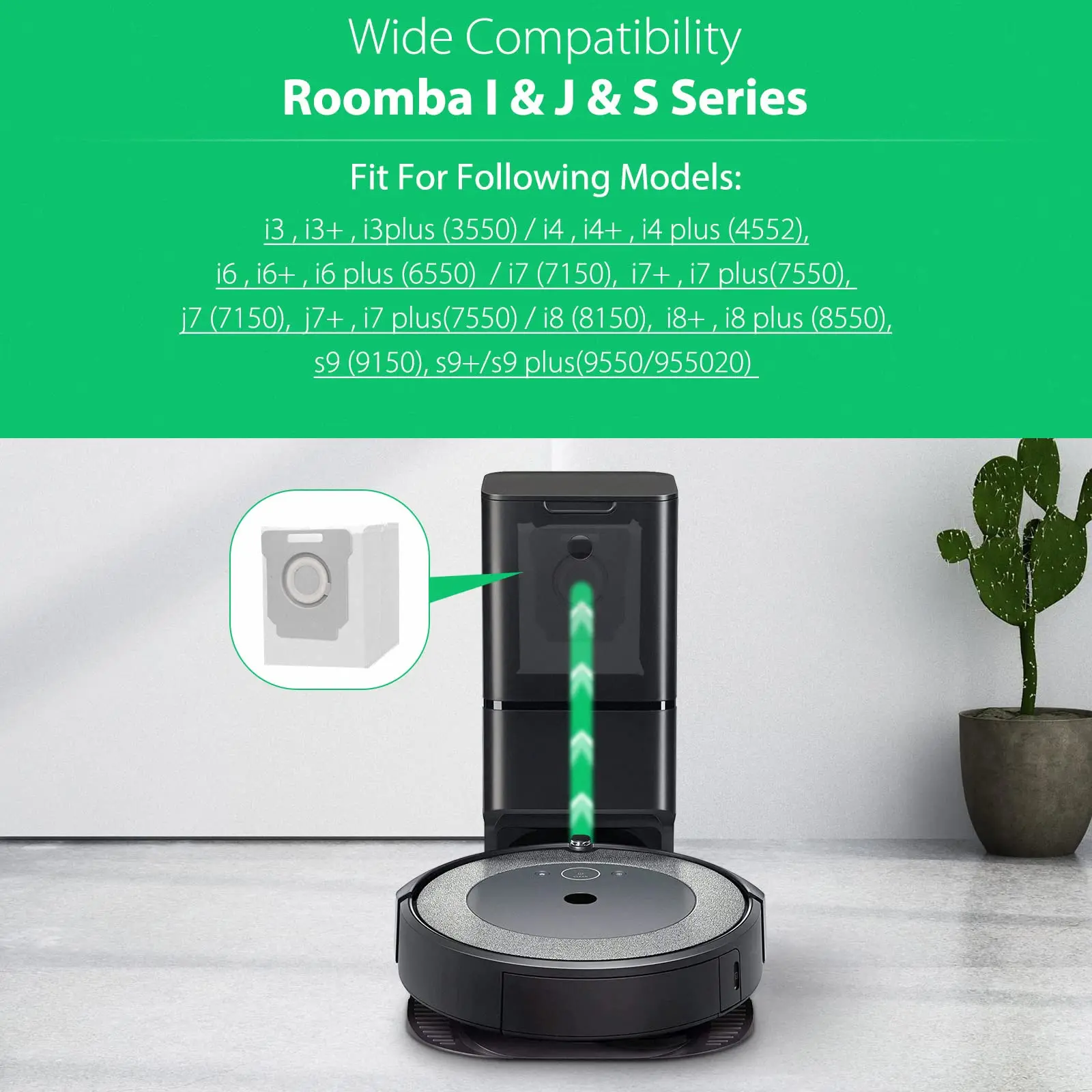 Fit For iRobot Roomba i3 i3 i4 i4 i6 i6 i7 i7 j7 j7 i8 S9 S9 Robot Vacuums Dirt Bags Replacement Part