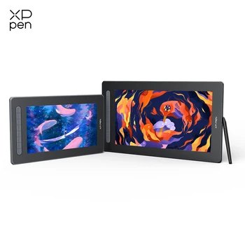 XPPen 아티스트 시리즈 펜 디스플레이, X3 스타일러스 그래픽 태블릿 모니터, 윈도우 맥 안드로이드 지원, 아티스트 10, 12, 16 인치, 2 세대