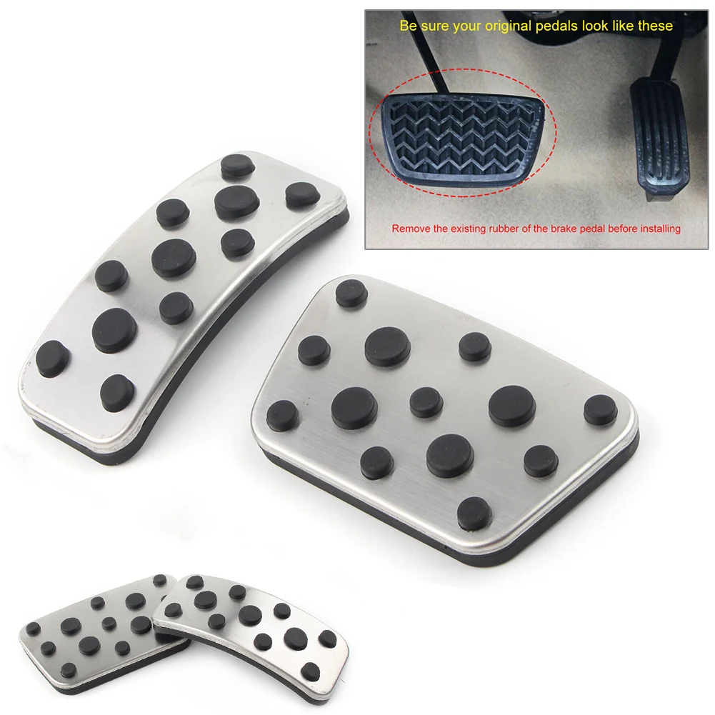 For Toyota Aygo X 2022 Aluminum AT Accelerator Brake Pedal Non-slip Cover  Free No Drilling To Install Car Styling Accessories - AliExpress