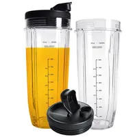 Tasse de mélangeur pour presse-agrumes Ninja, ensemble de tasses de grande capacité de 24oz/32oz, pièces de rechange pour mélangeurs 2
