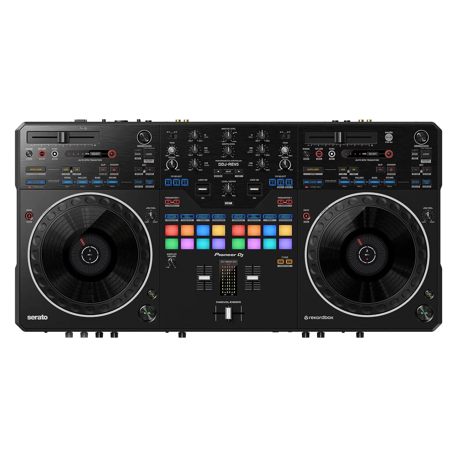 

Новинка в STOKES Pioneer DJ DDJ-REV5 4-колодный DJ-контроллер с разделением стержней