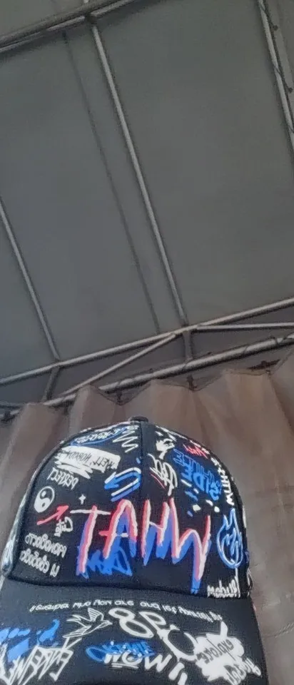 Unisex Letter Printing Snapback Baseball Caps photo review