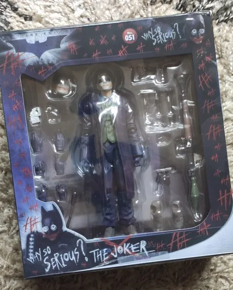 Mafex The Joker Ver.2.0 Action Figure Dark Knight Figurine Movable