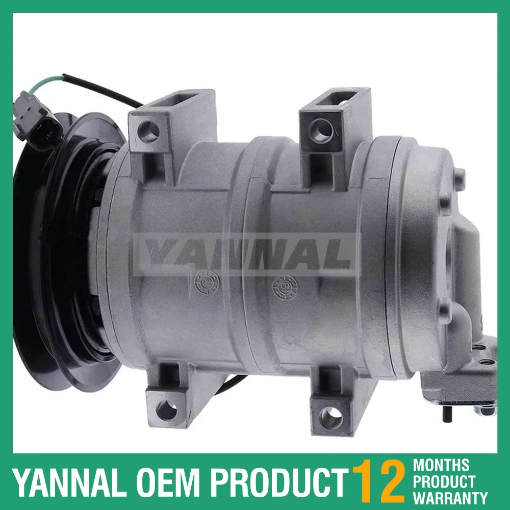 

For Hitachi ZX110-3 ZX120-3 ZX130-3 ZX160LC-3 A/C Compressor 4621589 4710206
