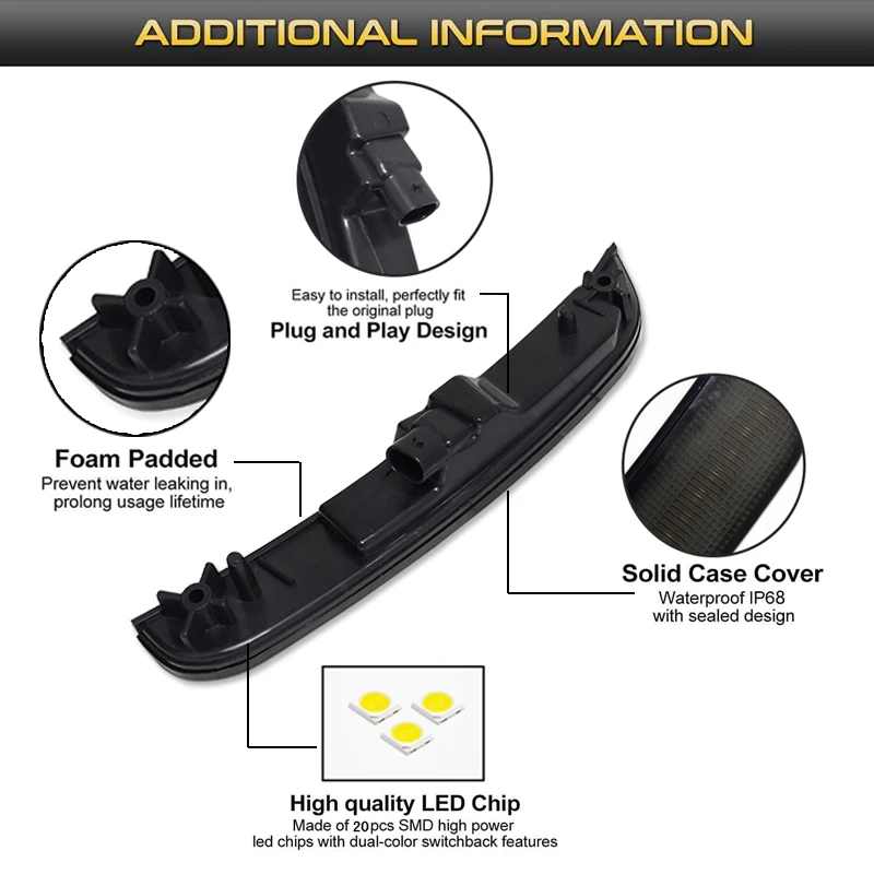 Chrysler 300 2015–2021 LED Side Marker Lights 2
