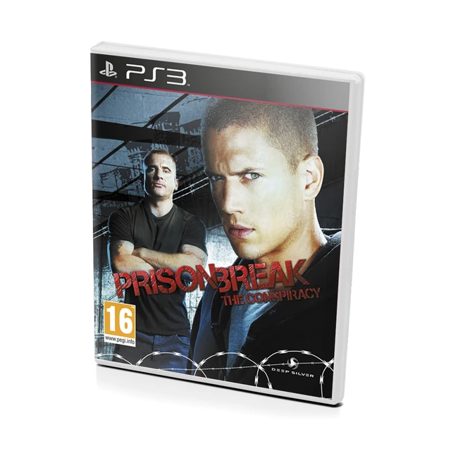 Jogo de vídeo prison break: a conspiração (fuga teoria da conspiração)  (ps3) - AliExpress