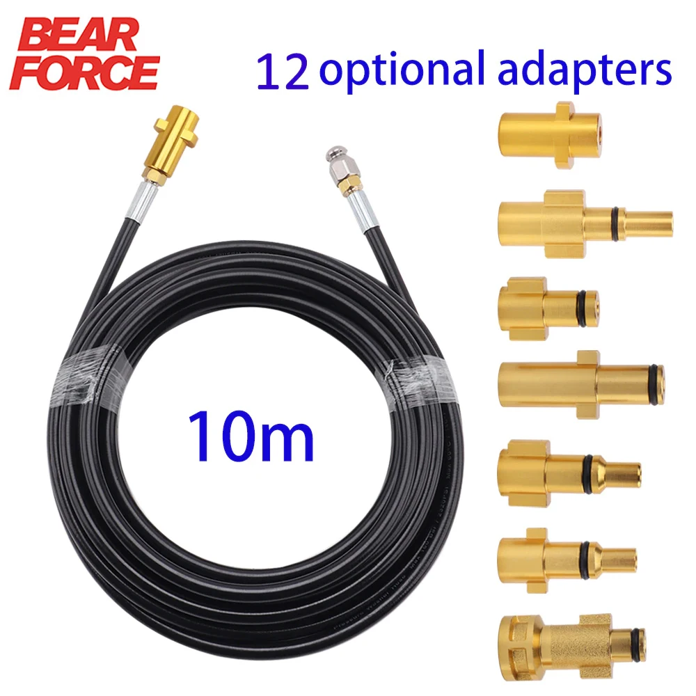 10M Tubo Di Pulizia Per Kärcher Lavor Idropulitrice Scarico + Ugelli - Foto 8