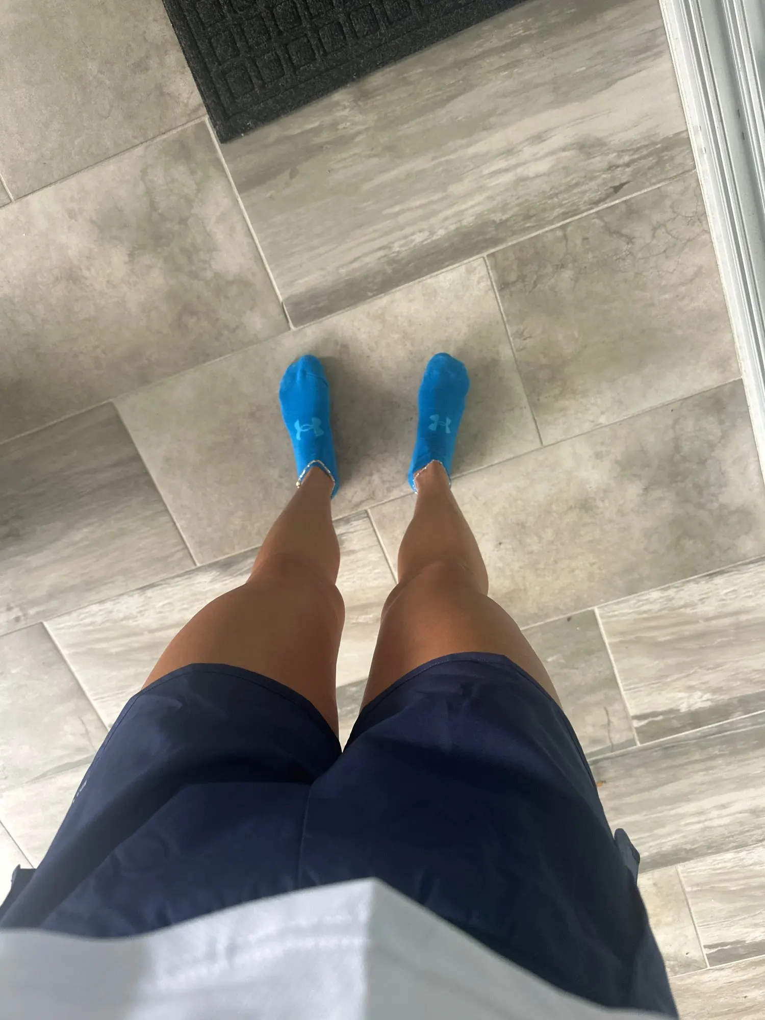 Women’s Quick-Dry High-Waist Seamless Sports Shorts with Pockets photo review