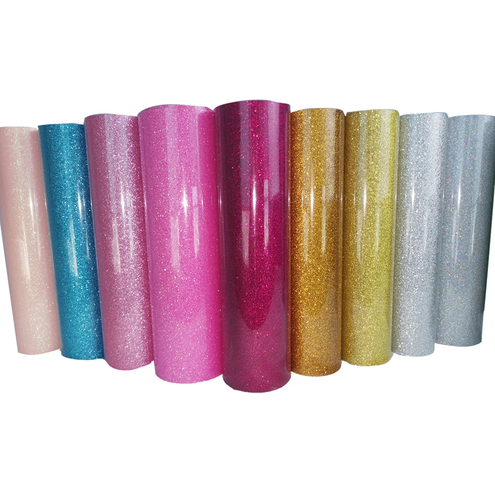 Heat Transfer Vinyl 30CMX100CM Heat Transfer Glitter Vinyl