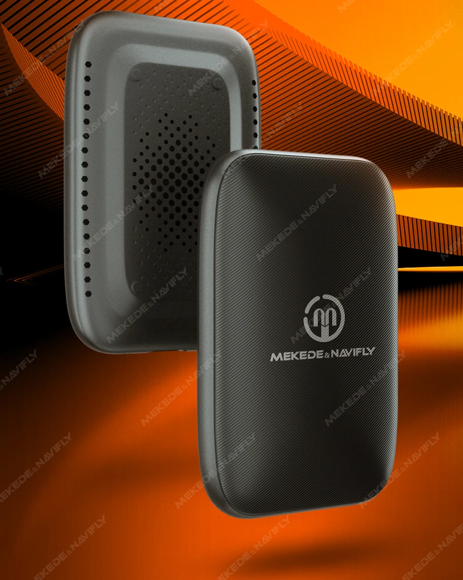 Android tragbares MEKEDE-Gerät mit integriertem YouTube und Netflix, kabelgebundener zu kabellosen CarPlay-Adapter, Autozubehör, beibehält die Originalbestellungen bei sich. – Detail 4