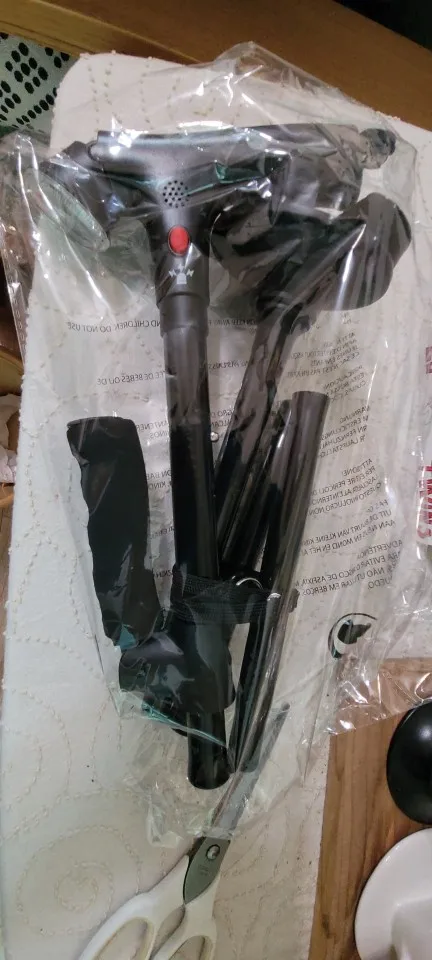 Super Bengala de Alumínio 4 Pontas, com Lanterna e Botão SOS photo review