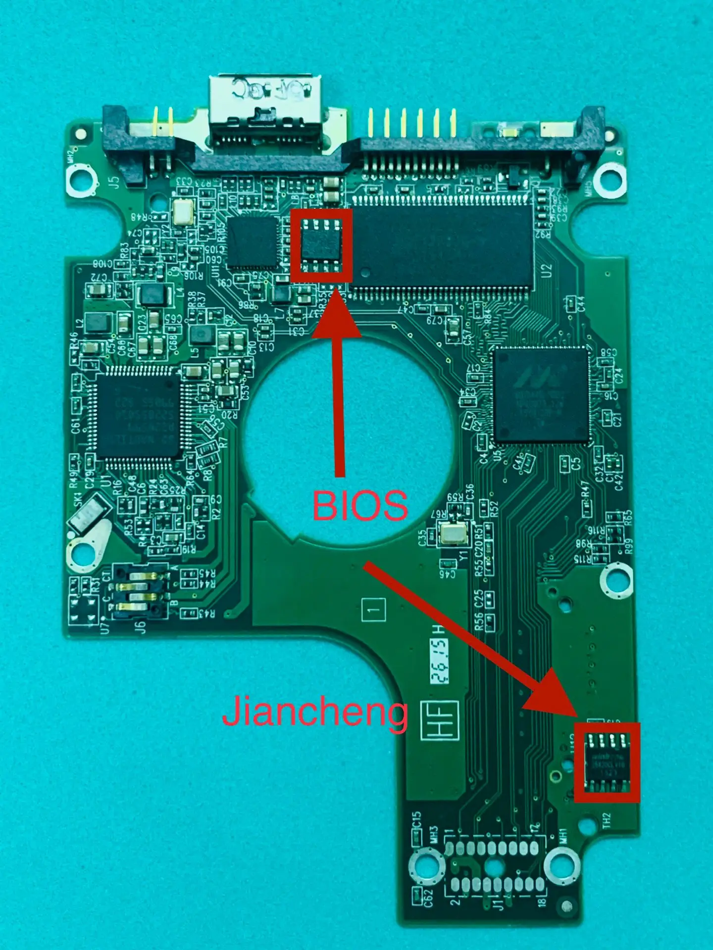 WD5000BMVW WD10JMVW  HDD PCB USB 3,02060-771961-001 REV A ,2060-771961-001 REV B 2060 771961 001  771961-F01 , -101 , -G01 (art.: 3920bd288ad4e) - 3920bd288ad4e