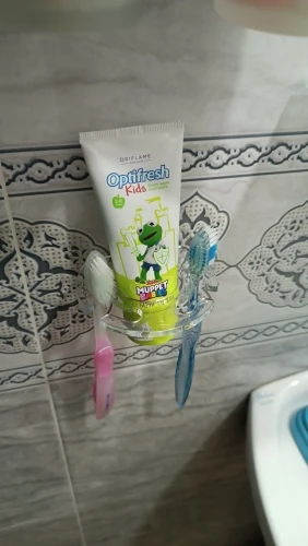 Toothbrush Hanger with Toothpaste Dispenser photo review