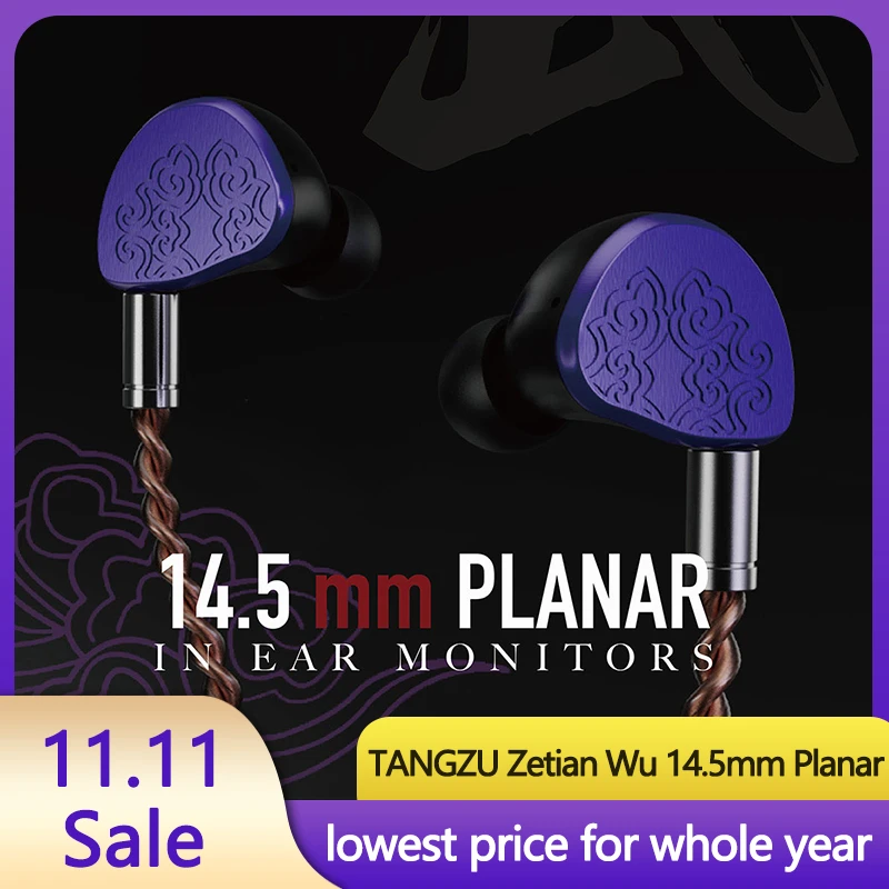 お金を節約 TANGZU ZE TIAN WU 武則天 4.4mm 中華イヤホン asakusa.sub.jp