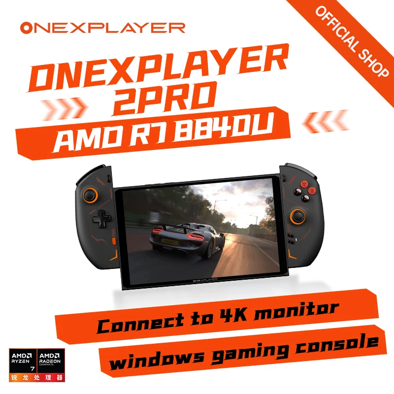 

OneXPlayer 2 Pro Onexplayer AMD Ryzen 7 8840U Wins Video Gaming Console Portable Mini PC Laptop Tablet Handheld Game Console