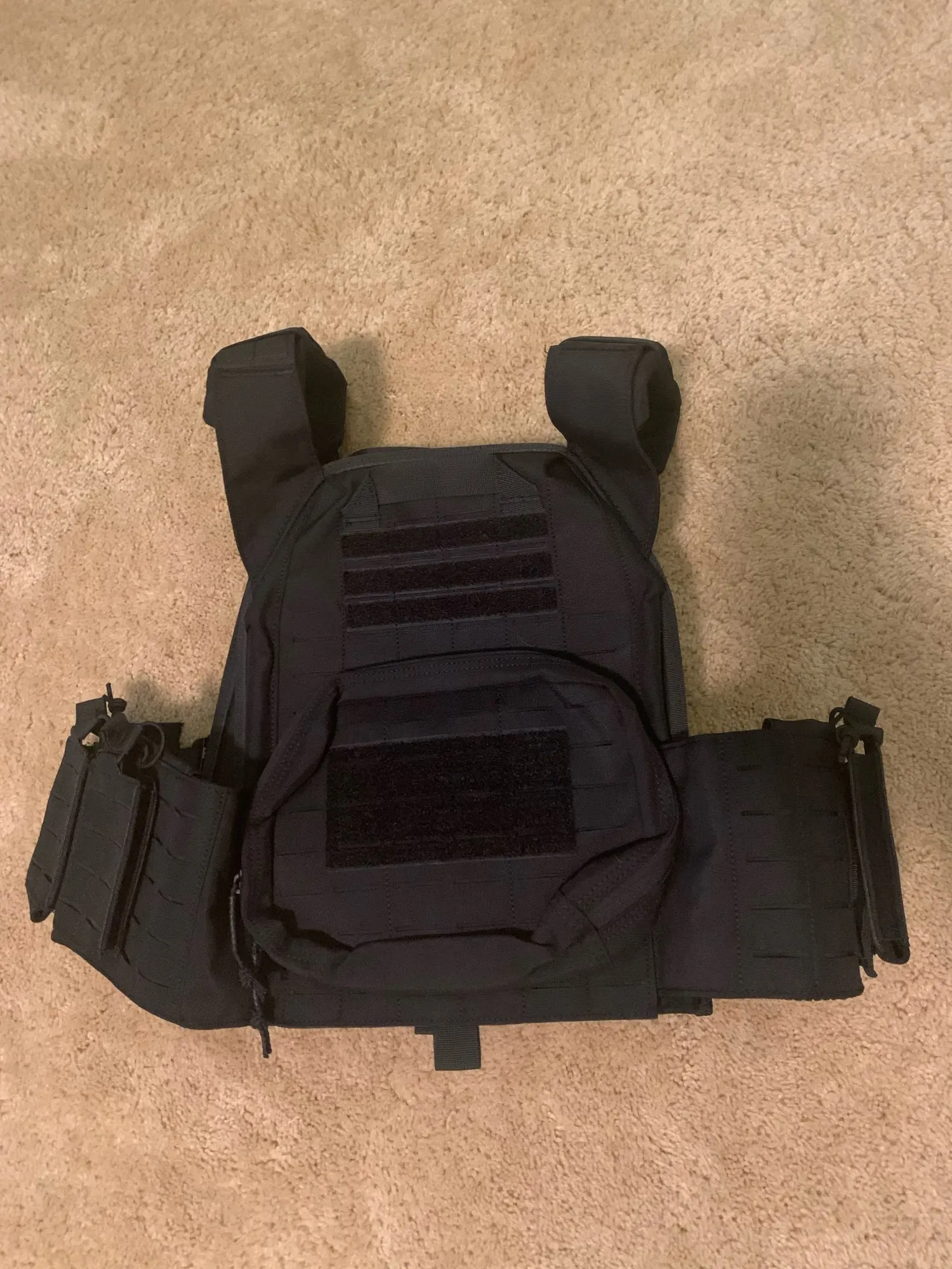 Ranger Green Plate Carrier Tactico Vest With Quick Release Security Molle Chaleco Tactico Bandolier Laser Cut Vest