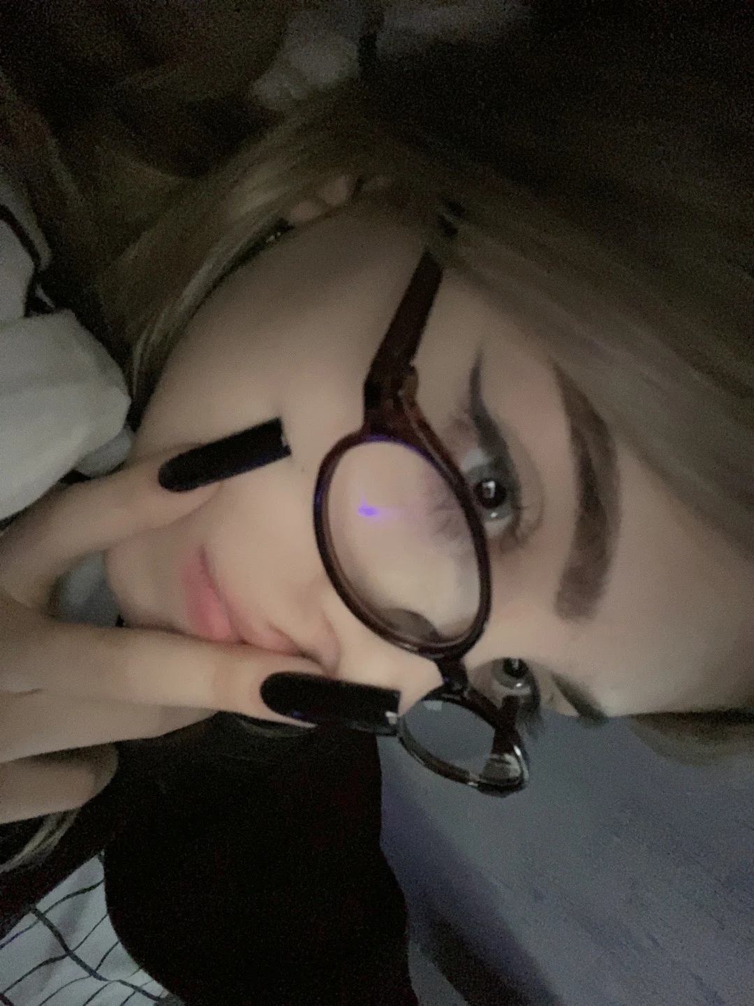Retro Oval Glasses Women Girls Y2K Red Green Frame Glass Eyewear Decorative Computer Anti-blue Eyeglasses with Seaside Driving photo review