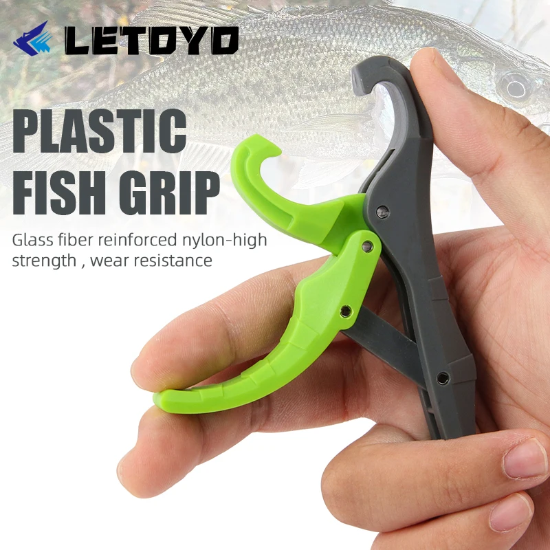 LETOYO160mm125mmtroutbassfishingGripper2colorFishLipHolder
