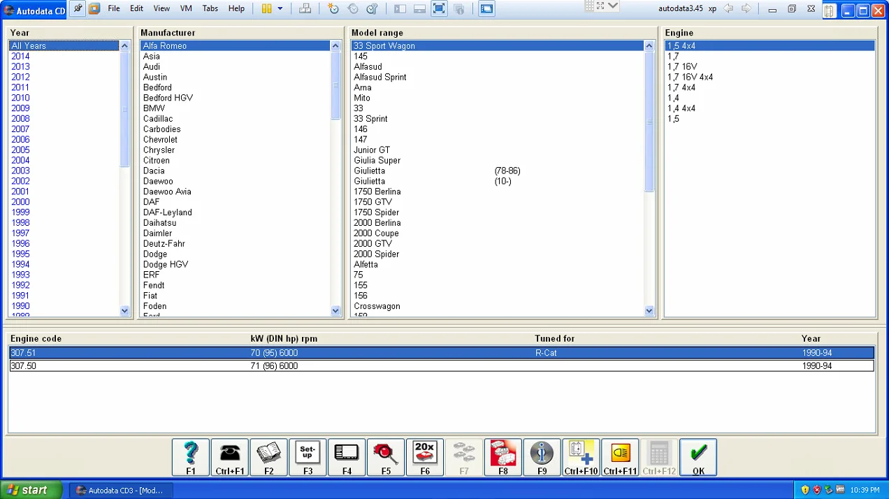 Auto Repair Software Autodata 3.45 with Vivid Workshop Data .01 (Atris-Technik) Atris Part Catalog For European Cars