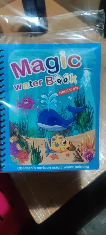 Magical Water Painting Book 🎨 (Set of 4) photo review
