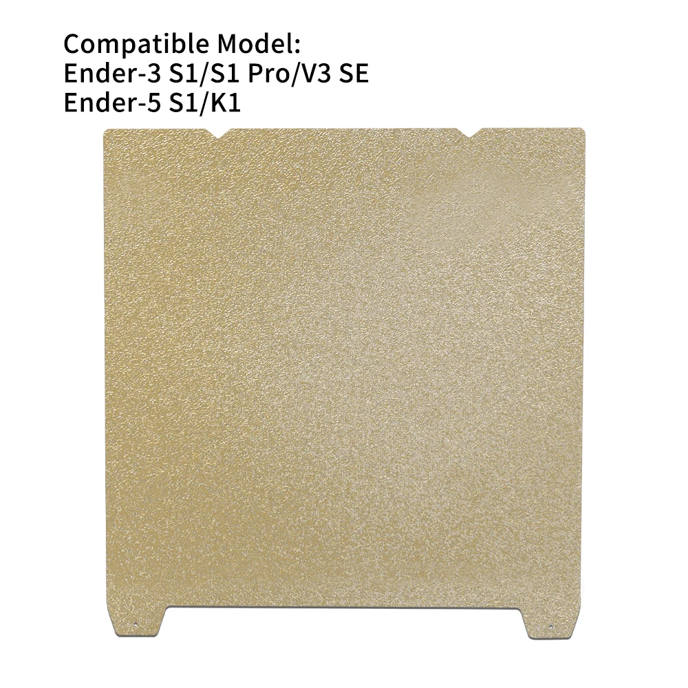 3D 프린터 열 용지, K1 PEI 빌드 플레이트 용수철 스틸 히트 베드, 235x235mm, Ender-3 S1/Ender 3 S1 Pro/Ender 3 V3 SE/ 5 S1