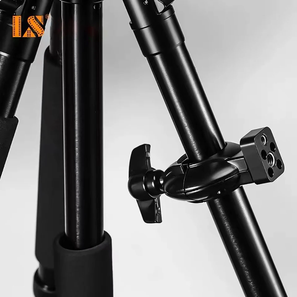 LS CA119/CA120/CA121 Light Stand Tube Clamp Light Stand Clamp to Secure V-mount Battery SLR Monitor